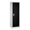 Adiroffice 15 in W, 15 in D, 48 in H, Steel ADI629-01-BLK-PKG-2 - alternate 4